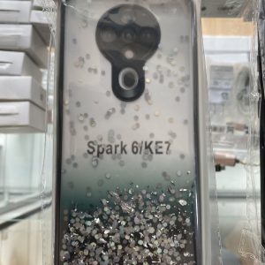 PROTECTOR BRILLOS SPARK 6 / SPARK KE7 (NEGRO/BLANCO/MORADO/ROSADO)