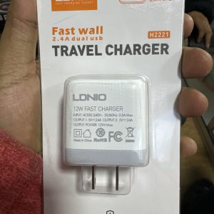 CUBO CARGA DUAL LDNIO 2.4A H2221