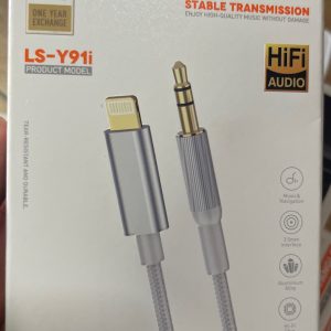 AUXILIAR LDENIO Y91C JACK 3.5A IPHONE