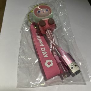 LLAVERO CON FIGURA Y VARIOS CABLES DE CARGA