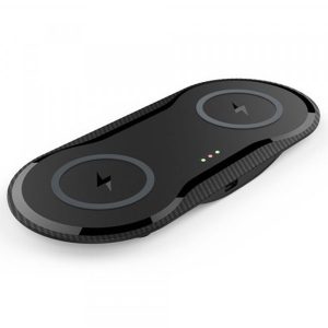 BASE CARGA INALAMBRICA DOBLE WIRELESS CHARGER