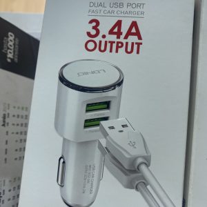 CARGADOR VEHICULAR LDNIO DL-C29 18W 3.4A IPH