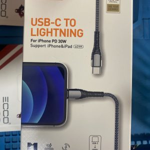 CABLE LDNIO LC112 2M 30W TIPO C A IPHONE