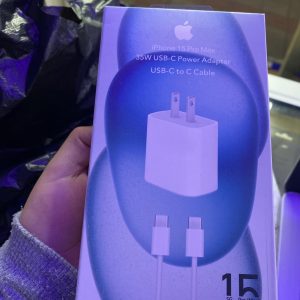 CARGADOR COMPLETO 35W USB-C IPHONE 15