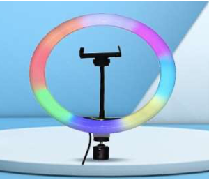 ARO LUZ RGB LED CXB-RGB260 CON TRIPODE