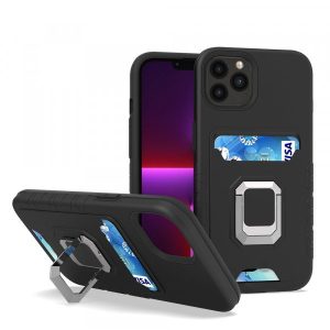 PROTECTOR IPHONE 13 CON ANILLO AZUL