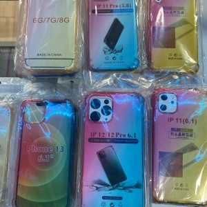 PROTECTOR COLORES TRANSPARENTES IPHONE 12 / 12PRO