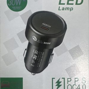 CARGADOR VEHICULAR TIPO C 30W P7