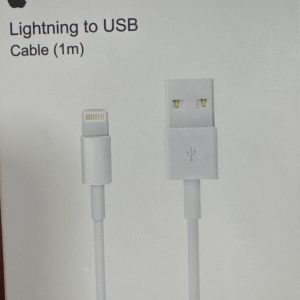 CABLE APPLE LIGHTNING A USB 1M