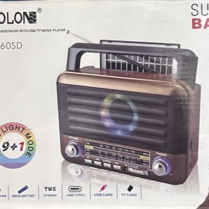 RADIO AM / FM SÚPER BASS RX-5160SD
