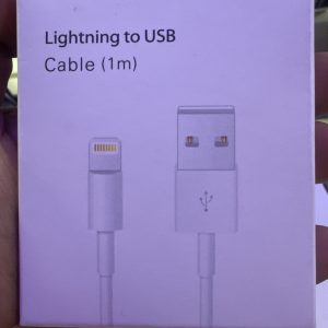 CABLE CARGA LIGHTNING TO USB AAA APPLE 1M