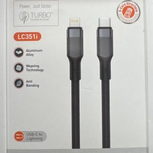 CABLE LDNIO LC351i TC A LIGHTNING 30W 1M