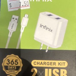 CARGADOR COMPLETO DUAL INFINIX V8