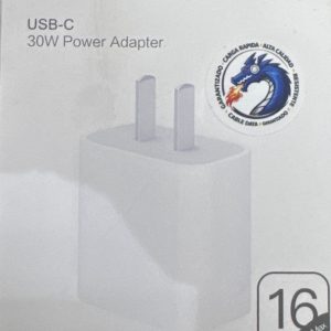 CUBO DE CARGA APPLE CERT 30W TC